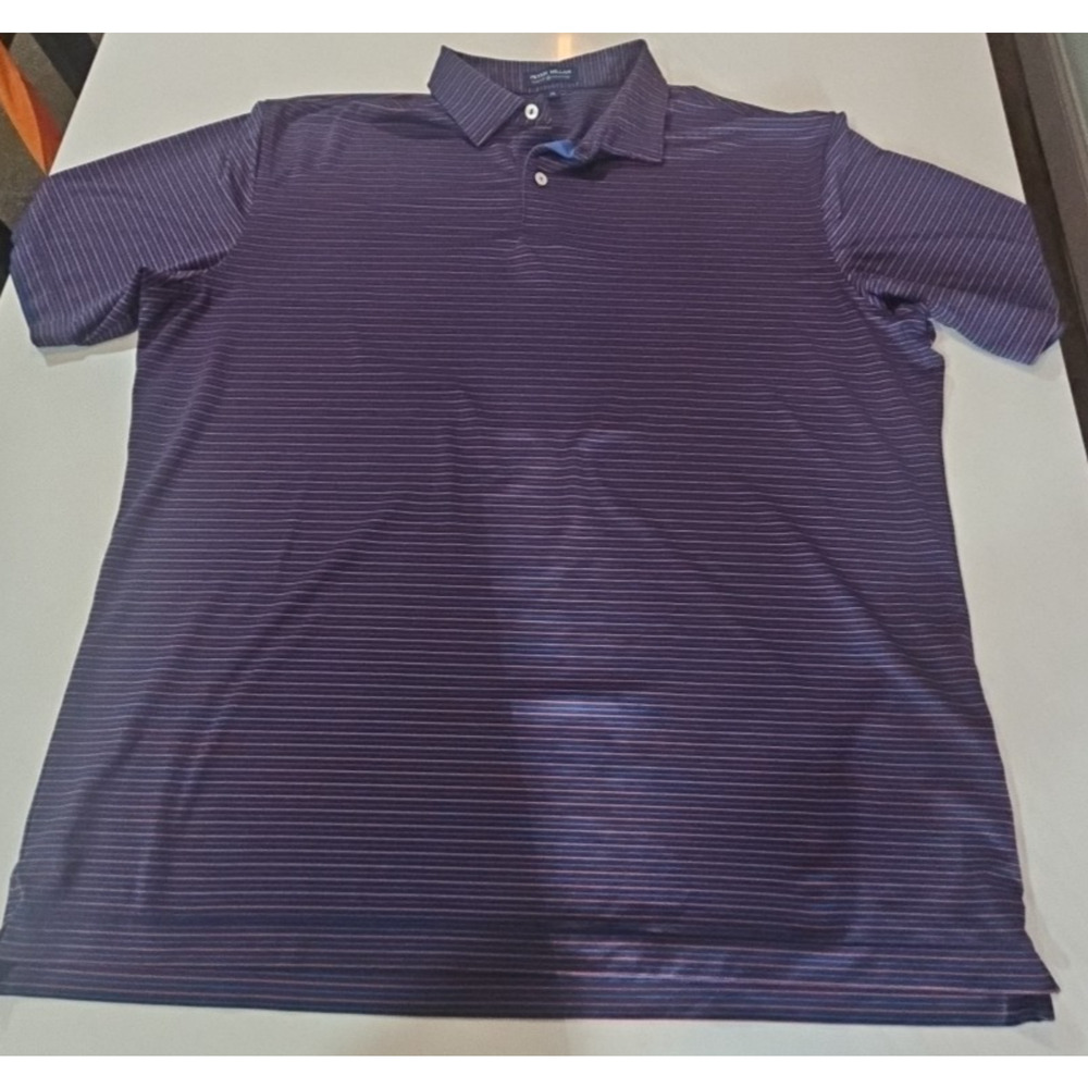 Peter Millar Crown Crafted Mens Golf Polo Shirt - XL Crown Symbol